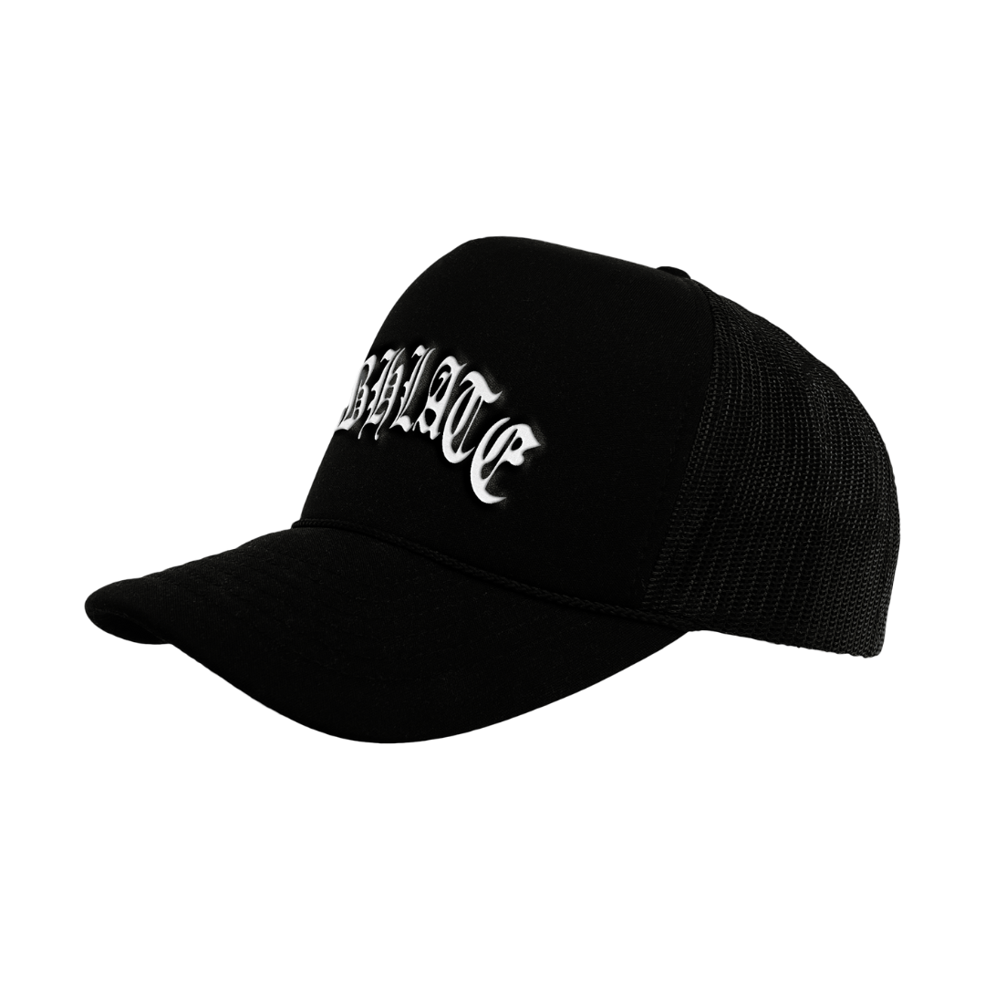 Bhlate Trucker-Cap Schwarz